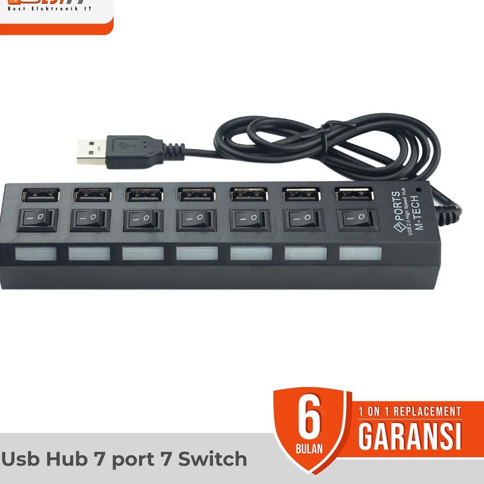 Big Deals USB HUB 7 PORT 7 SWIT / USB HUB 7 PORT 7 SWIT SAKLAR