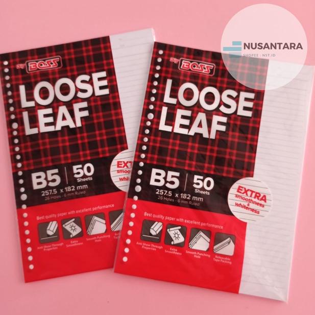 

U32 LOOSE LEAF B5 50 LEMBAR / ISI BINDER B5 (ISI 50 LEMBAR) BEST RATING ₹