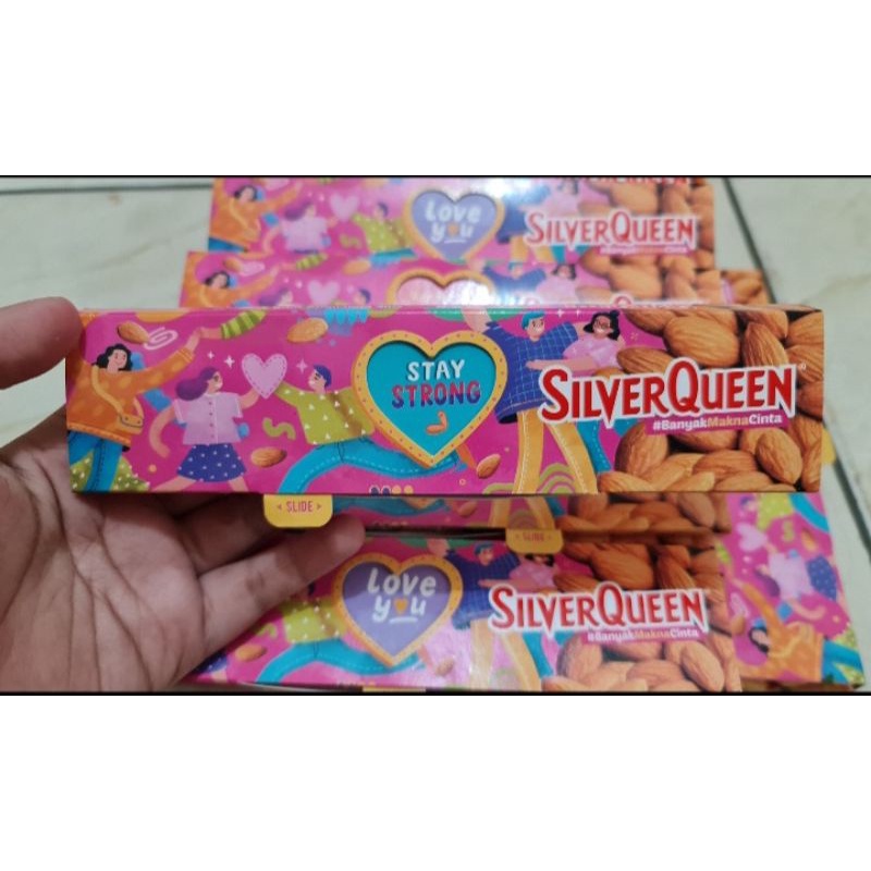 

SilverQueen 58gram - Coklat SilverQueen 58gram Edisi Valentine - SilverQueen Edisi Valentine 2022