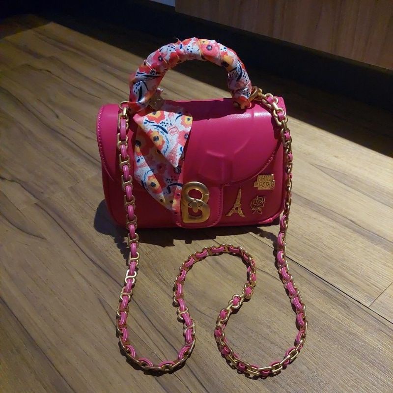 Preloved Emily Bag Fuschia Small Nett