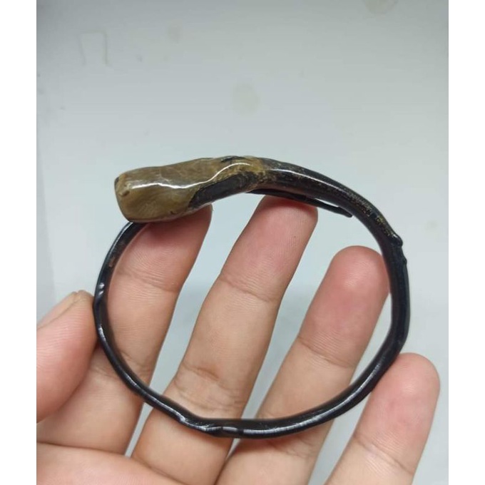 Gelang akar hitam bonggol minimalis,  Gelang akar Bahar bonggol,akar Bahar hitam