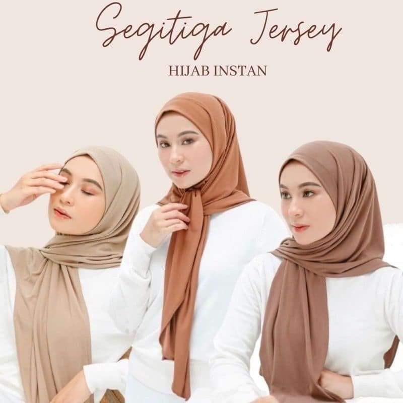 PAKET USAHA HIJAB SEGITIGA INSTAN JERSEY PREMIUM