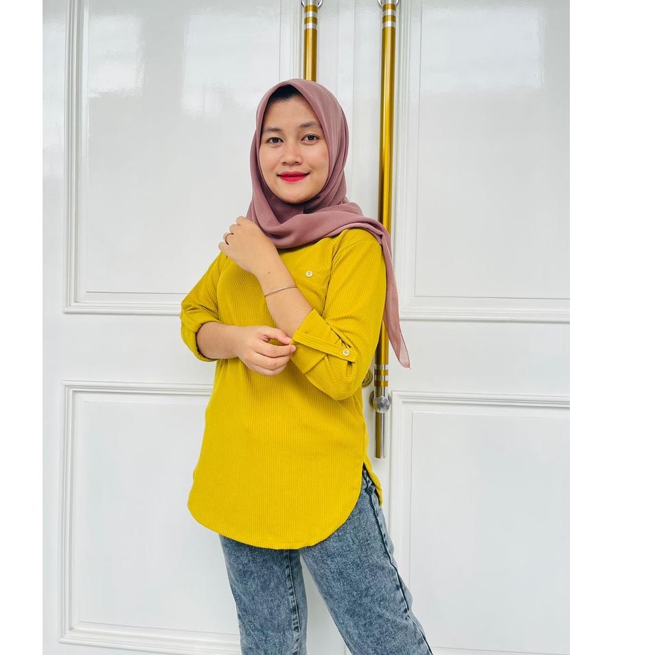 Ready Stok [FENOMENAL POLOS 3 ] Kaos Atasan PHENOMENAL / FENOMENAL nita Lengan Panjang / KAOS POLOS 