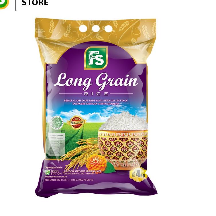 

✹ Food Station - Beras Long Grain Purple 2 Pcs @ 4 kg ➦