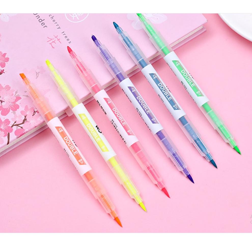 

B90 NEW 1 set isi 6 stabilo import warna warni SUPER LARIS ㅰ