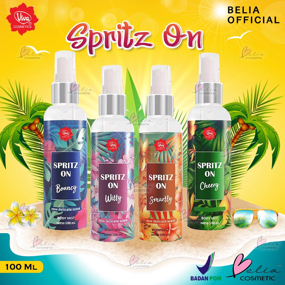 ❤ BELIA ❤ Viva Spritz On! Splash Cologne 100ml