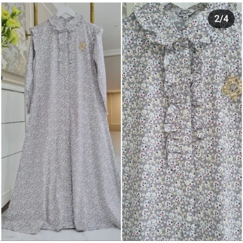 ♡kareemabutik♡ gamis katun Jepang ori by edness kayla