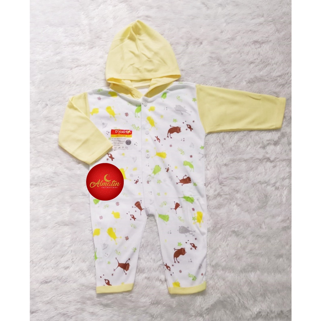 JUMPER BAYI NEWBORN UNISEX MURAH DAPAT 3 STEL / SLEEPSUIT BAYI TUTUP KAKI BAJU KODOK BAYI 3 STEL