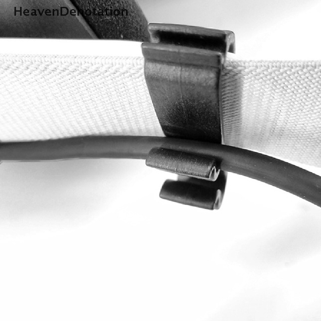 [HeavenDenotation] Vr Cable Clamp Cord Buckle Kabel Data Fixer Buckle Portable Earphone Cord Clip Wire Organizer Aksesoris Untuk Oculus Quest 2kait Neo3 Standar VR Headset HDV