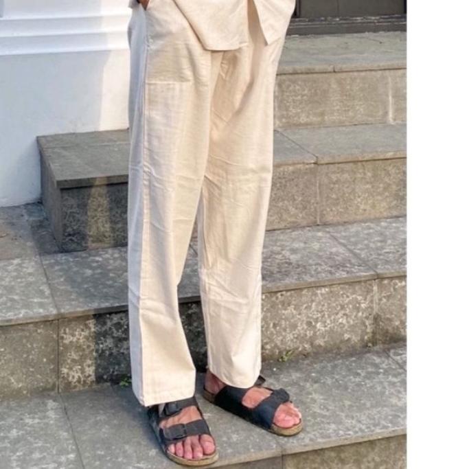 ☝ Celana Panjang Linen Pria/Linen Pants ♥