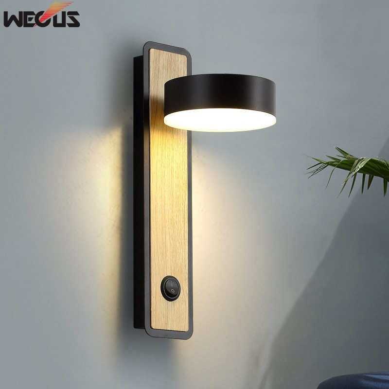 (BISA COD) FTIHSHP Wecus Lampu Dinding Hias Minimalis LED Night Light 5W Warm White - 6715