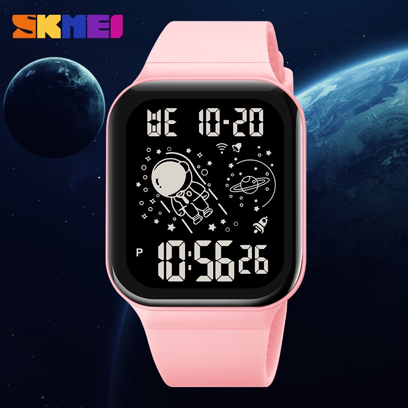 SKMEI 1863 Jam Tangan Pria Wanita Digital Astronout Anti Air 5 Bar WATCHKITE WKOS