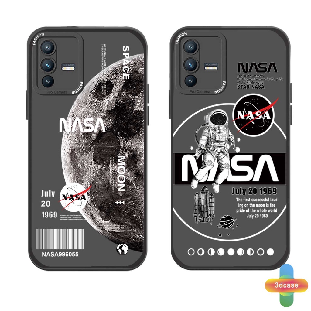 Case Realme C11 2021 C21Y C15 C21 C25 C20 C3 C12 C25S 5 5S 5i C17 7i C1 C25Y C2 C3i 6i C20A Narzo 20 10 10A 20A 30A Fashion Space Astronauts Straight Cube Case