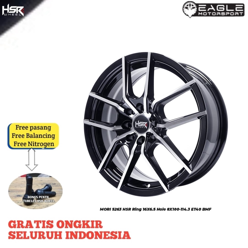 VELG MOBIL VELK PELEK BRIO RS JAZZ RS YARIS AVANZA XENIA HSR WHEEL MORI RING 16