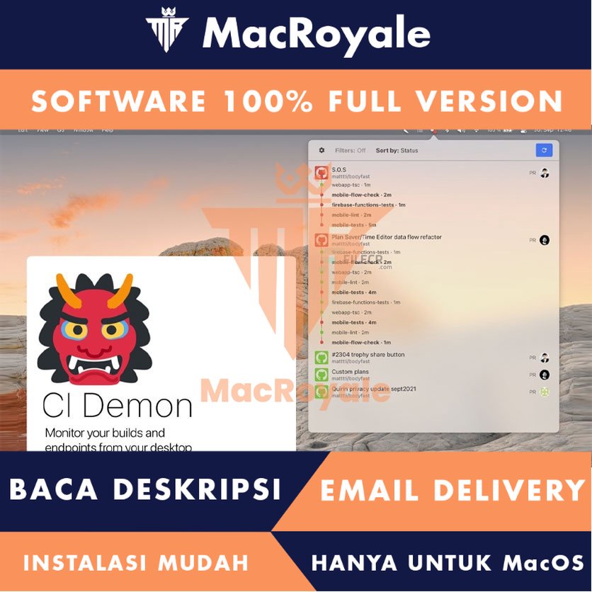 [MacOS] CI Demon Full Version Lifetime Full Garansi
