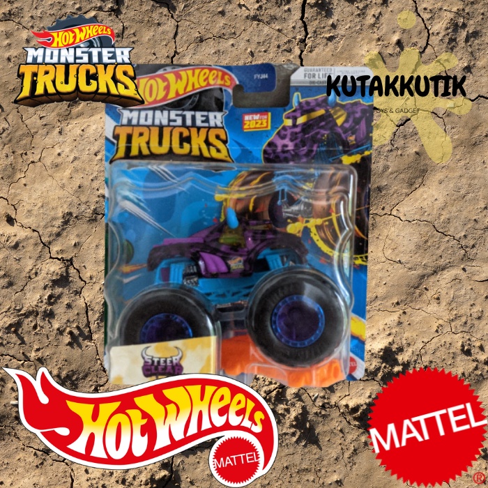 Hot Wheels Monster Trucks Truck Steer Clear Ungu 2023