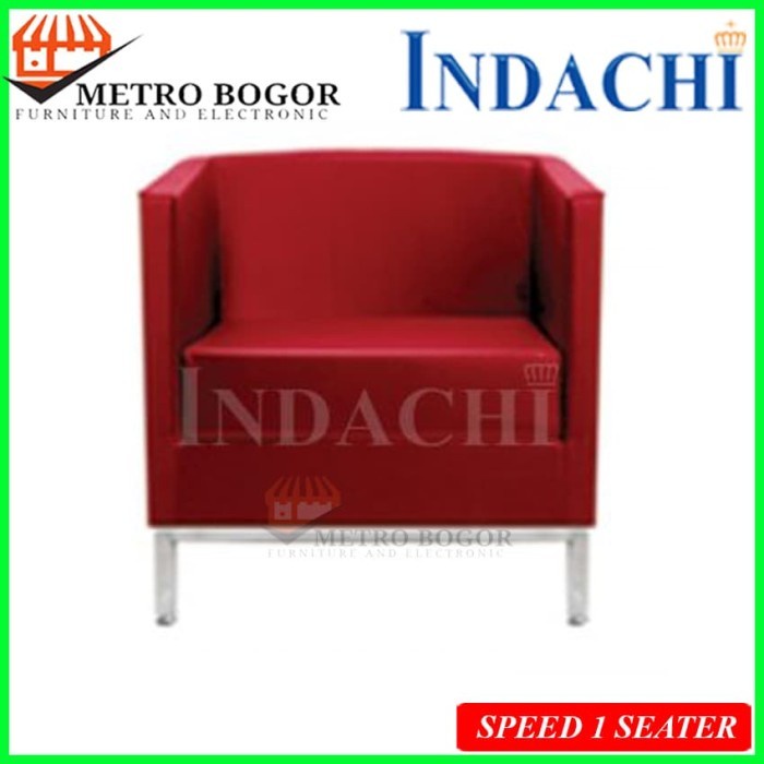 Indachi Sofa kANTOR SPEED Sofa Minimalis 1 Seater