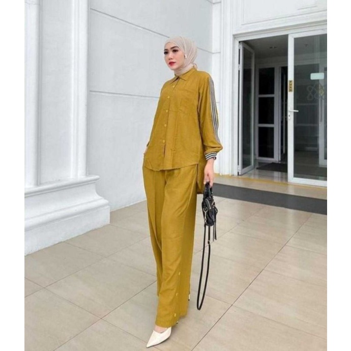 Baju Setelan Wanita Dewasa Import Kekinian Terbaru 2023 STELAN YUKITA FASHION MUSLIM TERBARU MURAH