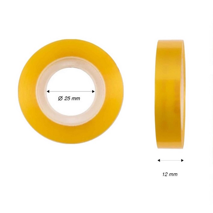 (ISI 1 PCS) 25 YARD ISOLASI KECIL/ SOLASI KECIL/ STATIONERY TAPE/ SEAL TAPE KECIL