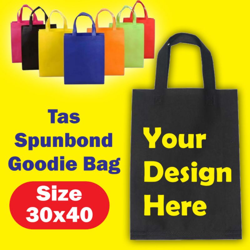 

sablon tas spunbond godibag 30x40