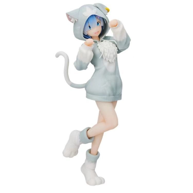 Re Zero Figure Rem Ram Action Figure Rem Anime Figurine Ram Figure Mainan Model Koleksi