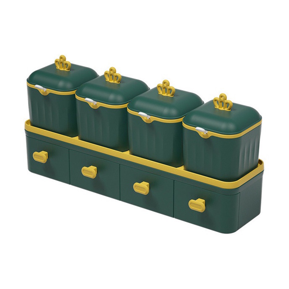 Tempat Bumbu Dapur Set Aesthetic Plastik Unik TB12