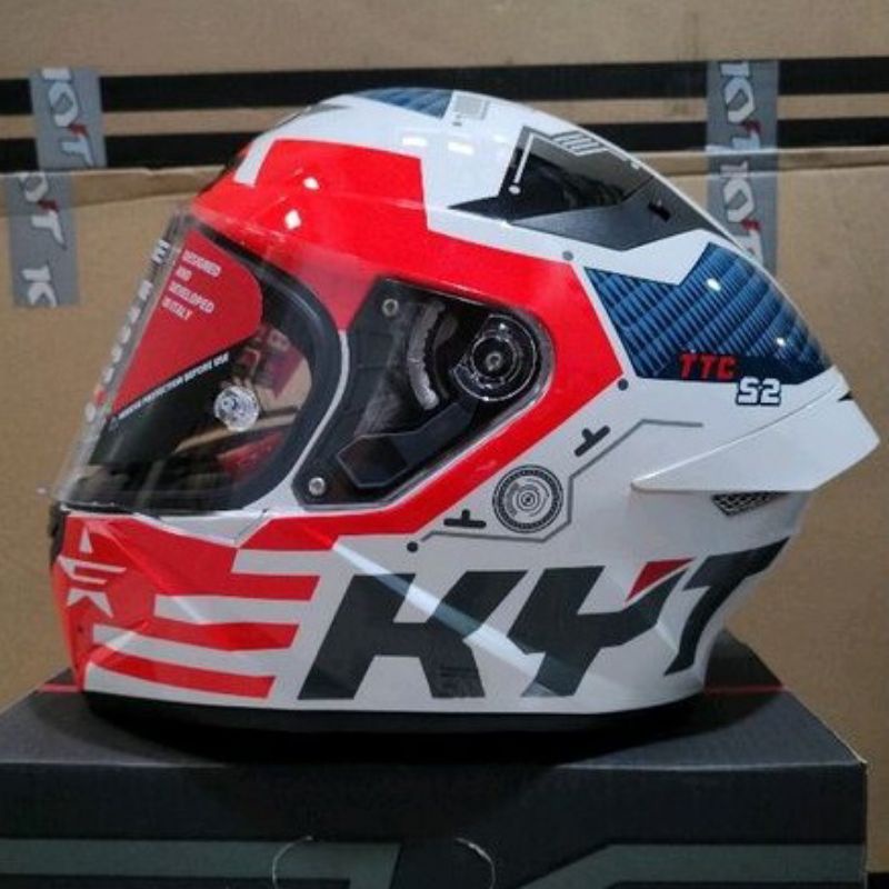 KYT TT COURSE FUSELAGE RED