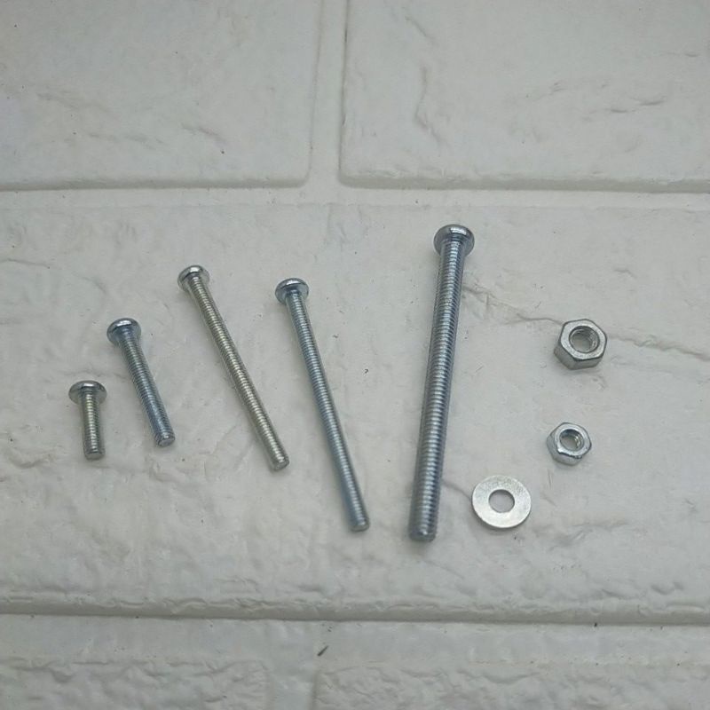 Baut, mur ,ring per 10 pcs