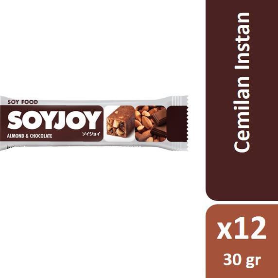 

☻ Soyjoy Almond & Chocolate 30g x 12 Bars ➨