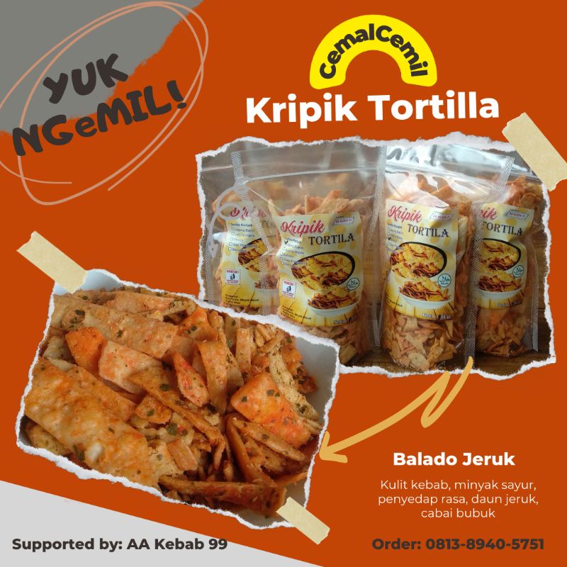 

CemalCemil Keripik Tortilla (Balado Jeruk)