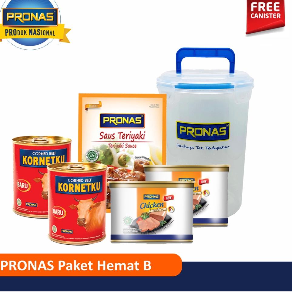 

❄ PRONAS Paket Hemat B Bundling 5 pcs Free Canister ♗