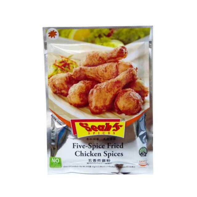 

SEAH'S FIVE FRIED CHICKEN SPICES 42 GR