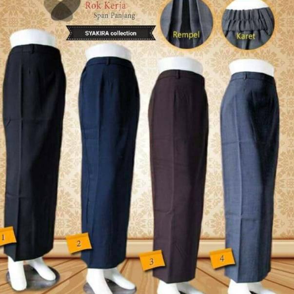 Viral ROK PANJANG KERJA / ROK SPAN SYAKIRA