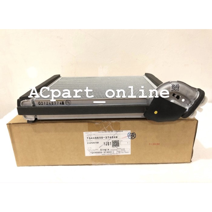 Evaporator Cooling Coil Vios , Yaris 2005-2013 Ori Denso Kode 025