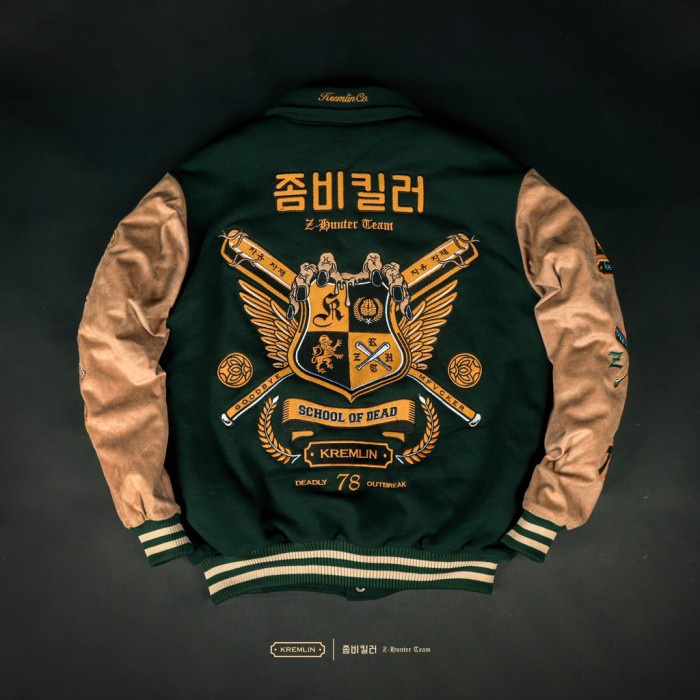 Jata Sfr49 - Kremlin Varsity Jacket - Z Academy