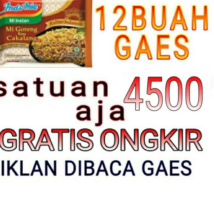 

❄ Indomie Cakalang GORENG Mie Instan 12 buah ➳