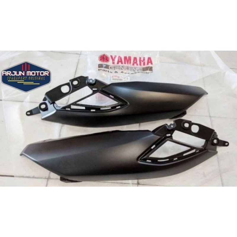 body belakang kanan kiri new nmax hitam dof 2021 original yamaha