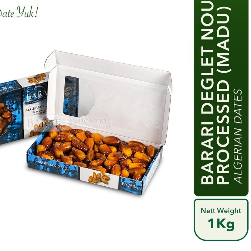 

➪ Kurma Barari Deglet Nour Processed () 1Kg Algeria ♫