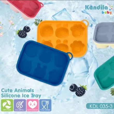 Kandila Silicone Ice Food Tray KDL035-1 KDL035-2 KDL035-3 KDL035-4