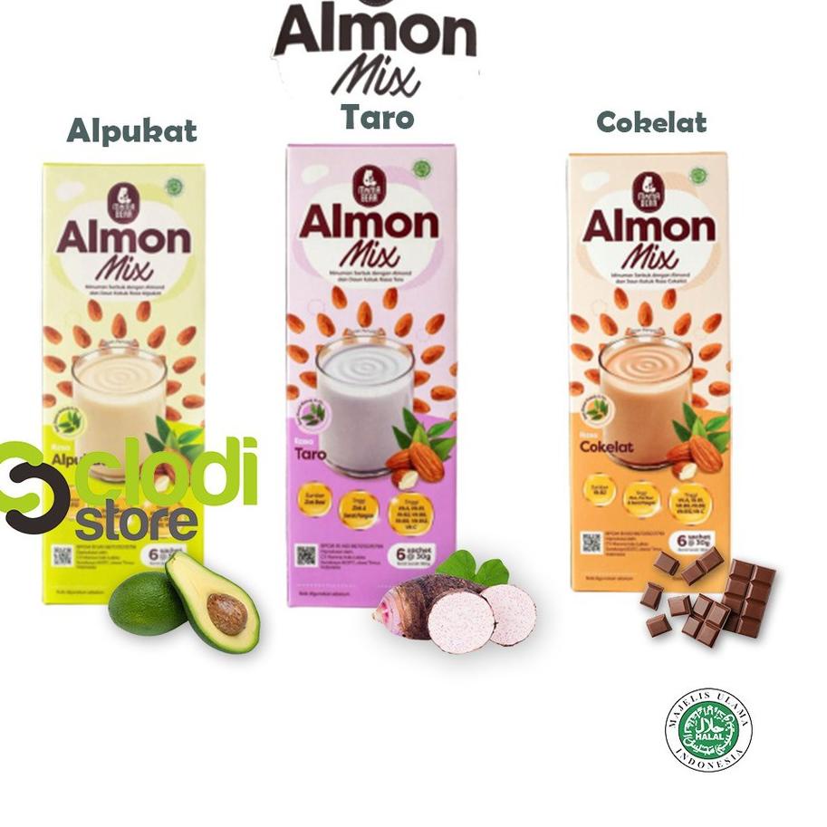 Big Sale MamaBear Almon Mix Susu Almond + katuk ASI Booster pelancar asi Asi Booster penambah asi Ma
