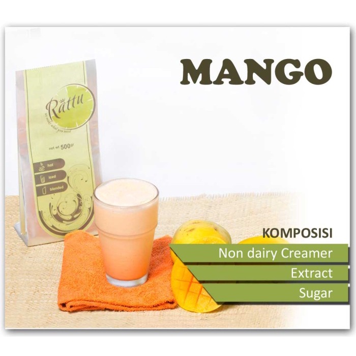 

[ COD ] Rattu Beverage Mango