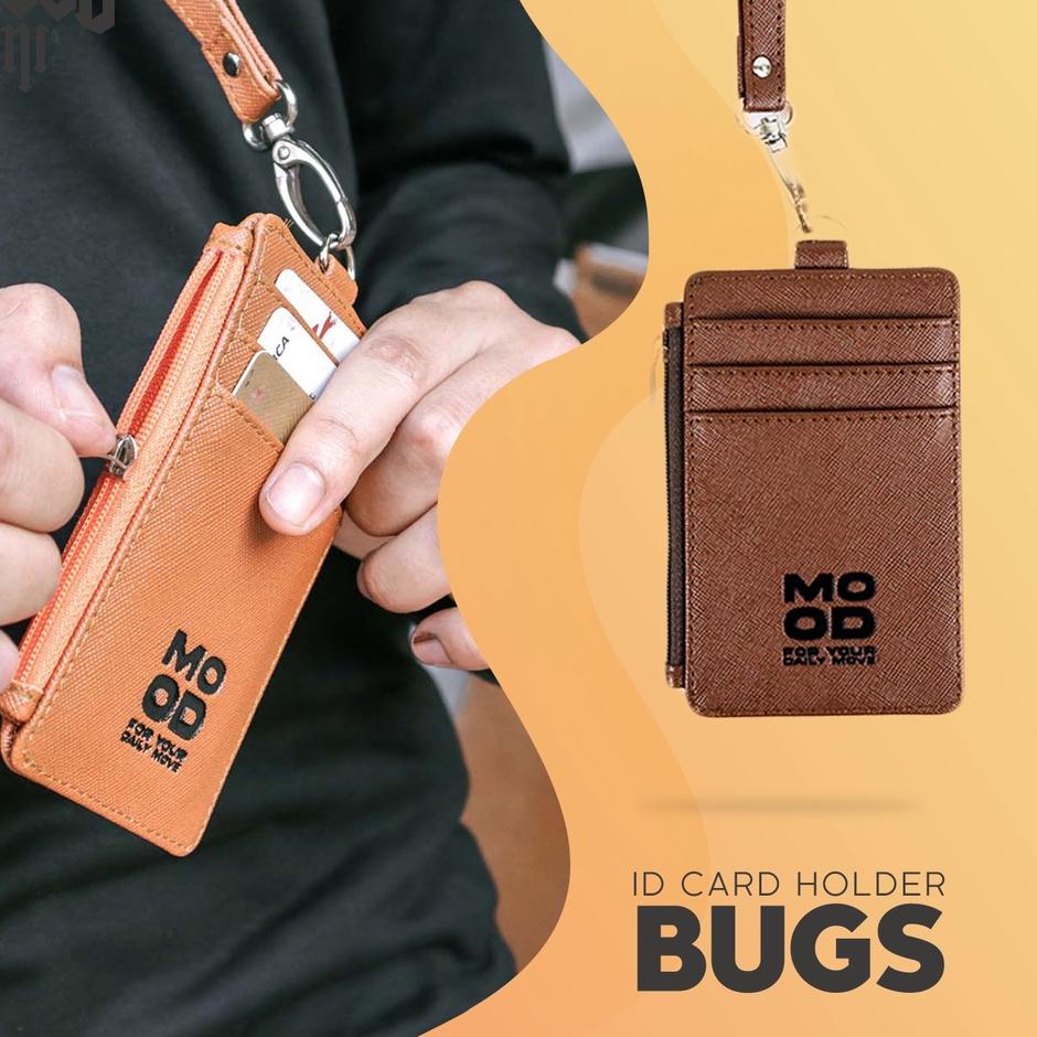 

Pasti Terkini ID CARD HOLDER NAME TAG - BUGS POCKET by MOOD ADVENTURE