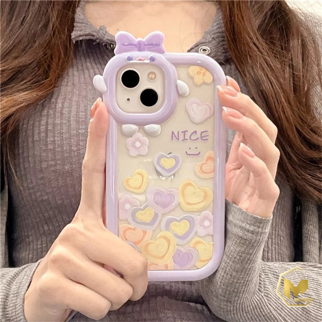 SS140 SOFTCASE LOVE PURPLE FOR IPHONE X XS XR XS MAX 11 12 13 14 PRO MAX MA3960