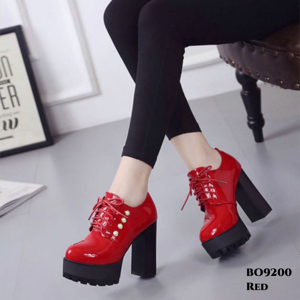 PRF Sepatu Boots High Block Korea BO9200