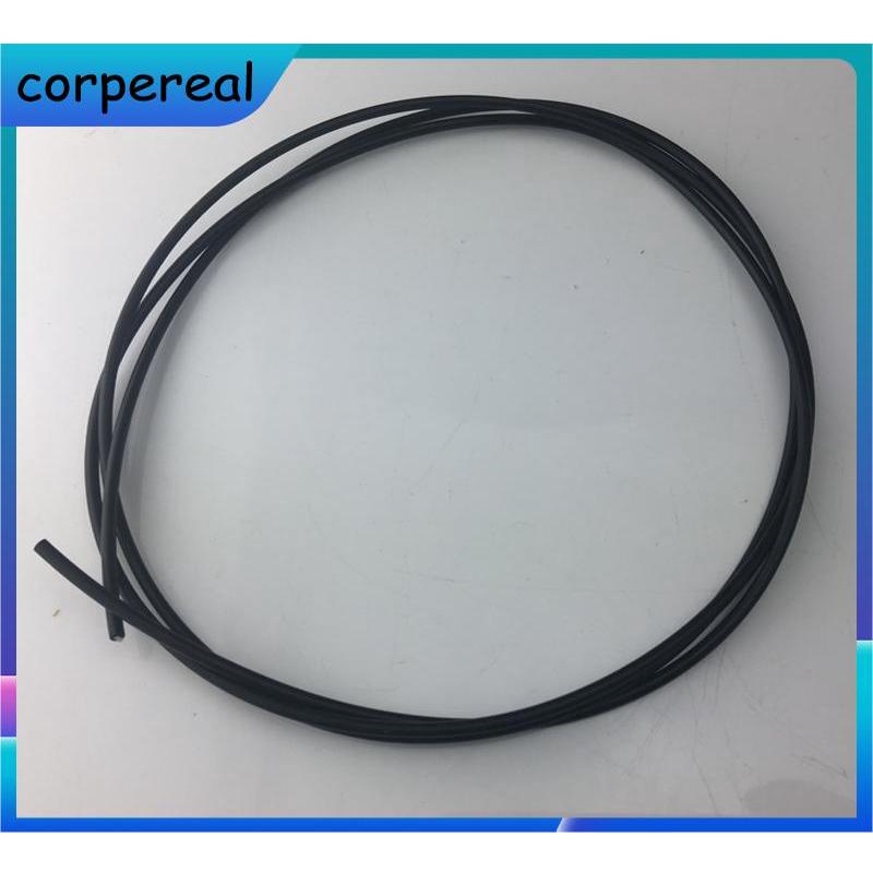 Lampu serat optik 2,2 mm dengan selongsong tabung pelindung PE hitam untuk restoran, bar, sauna, kol