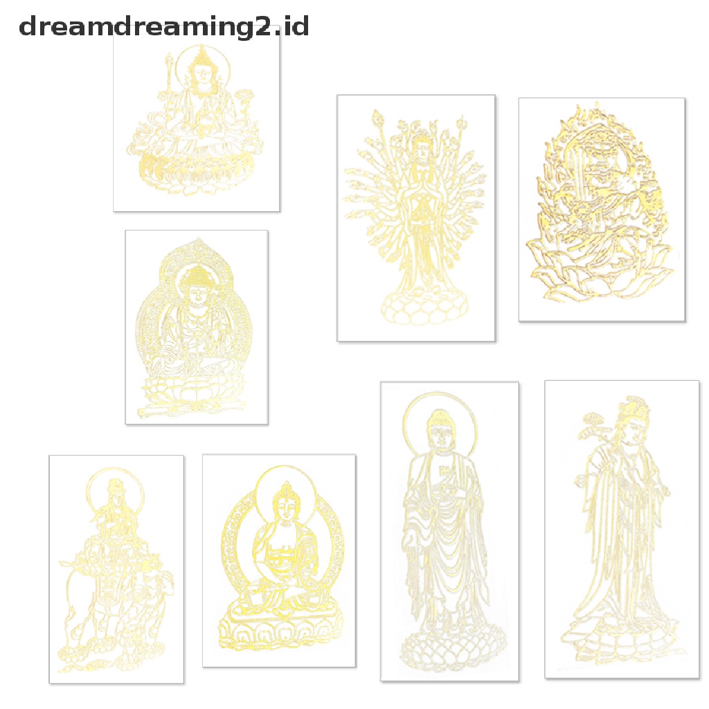 (dream) Stiker Handphone Buddha Budha Stiker Casing Ponsel.