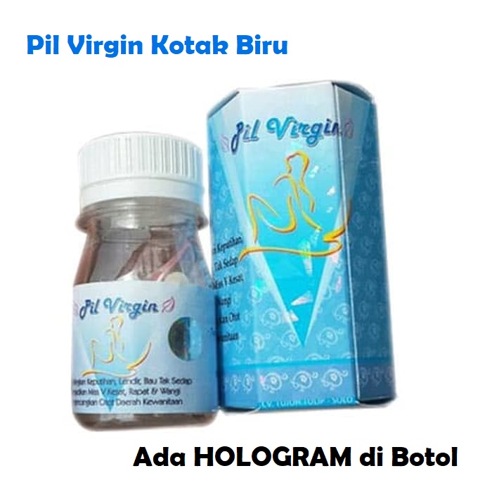 PIL VIRGIN KOTAK BIRU HOLOGRAM ORIGINAL