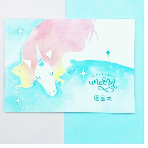 

trx5b5Ap Buku gambar sketch book unicorn