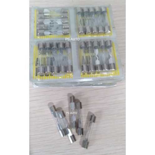 SEKRING TABUNG KACA BULAT 20A / SEKRING TABUNG 20A / SEKRING AUDIO / SEKRING MOBIL KACA BULAT