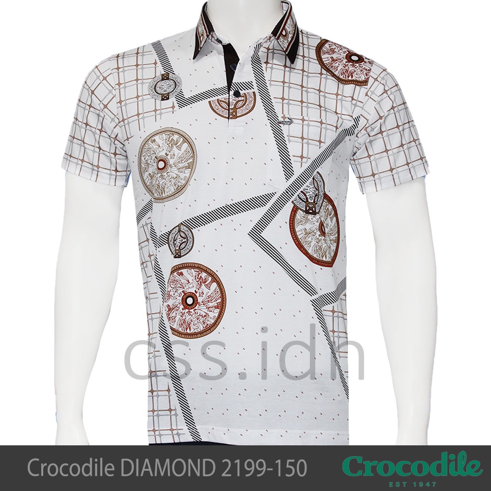 Kaos Kerah Kemeja Pria Crocodile Diamond 2199-150